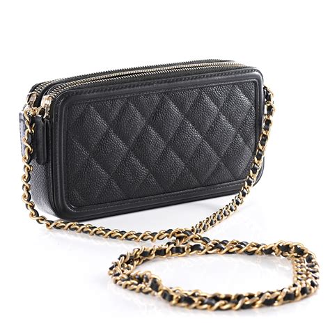 caviar clutch von chanel german websites|Chanel Black Caviar CC Filigree Round Chain Clutch Available .